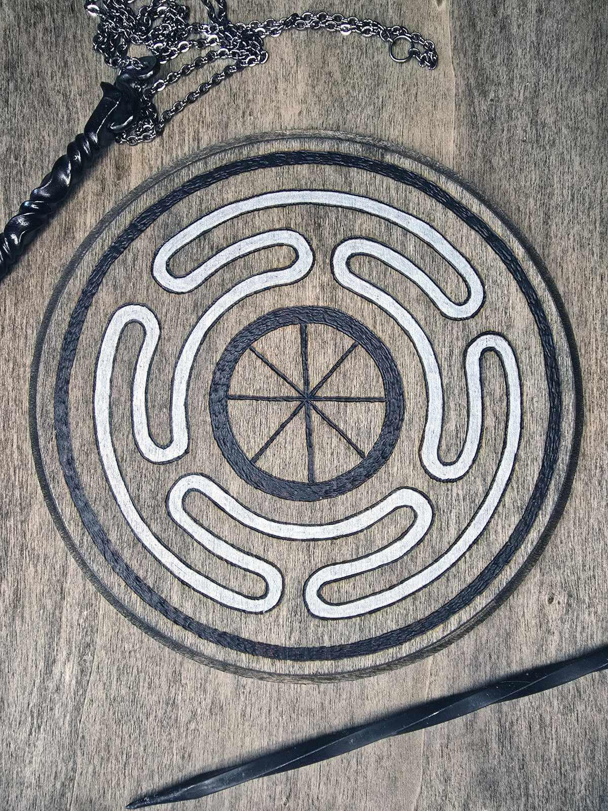 Hekate Wheel Altar Tile