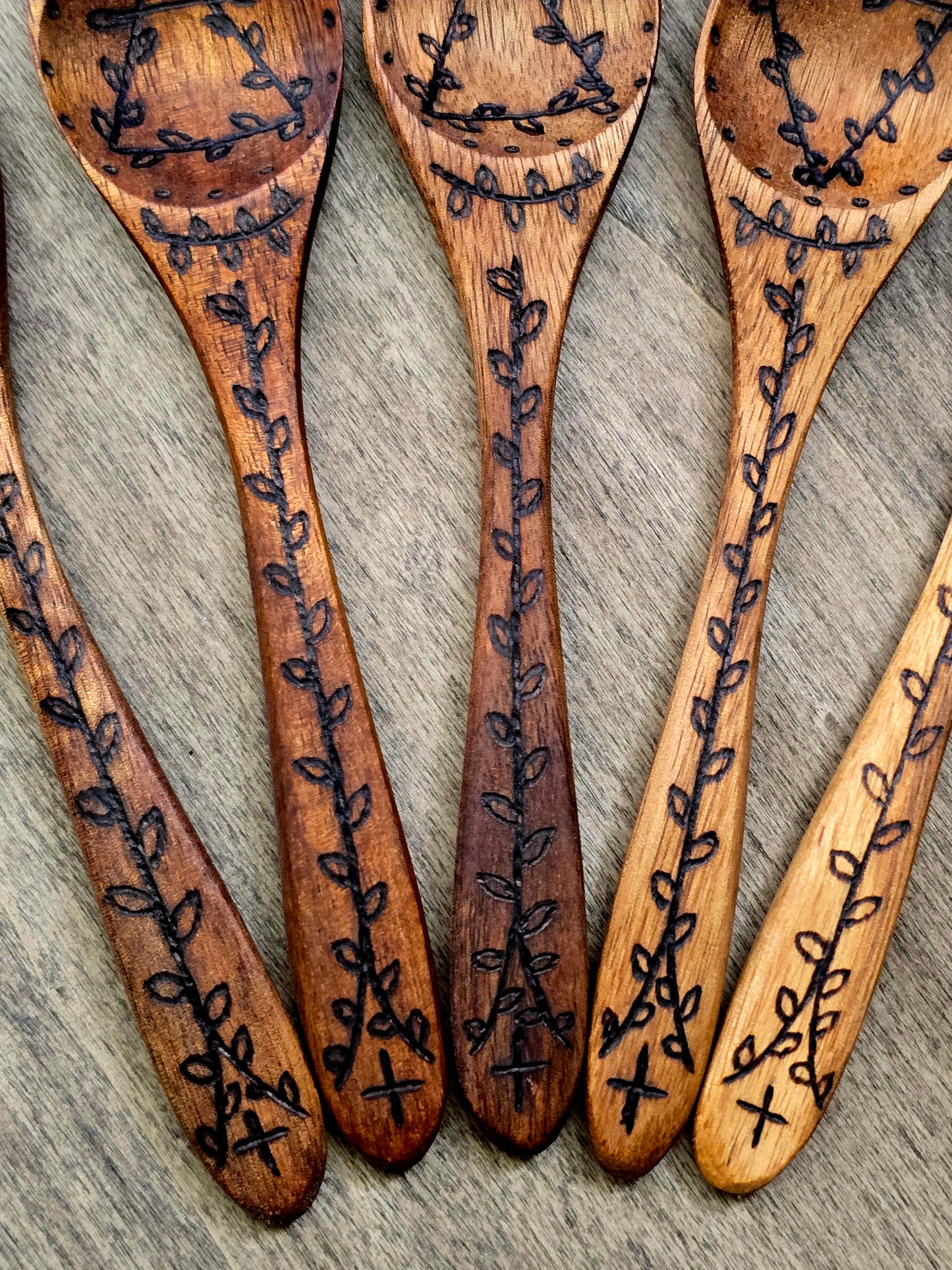 Botanical Ritual Spoon Set | The Five Elements