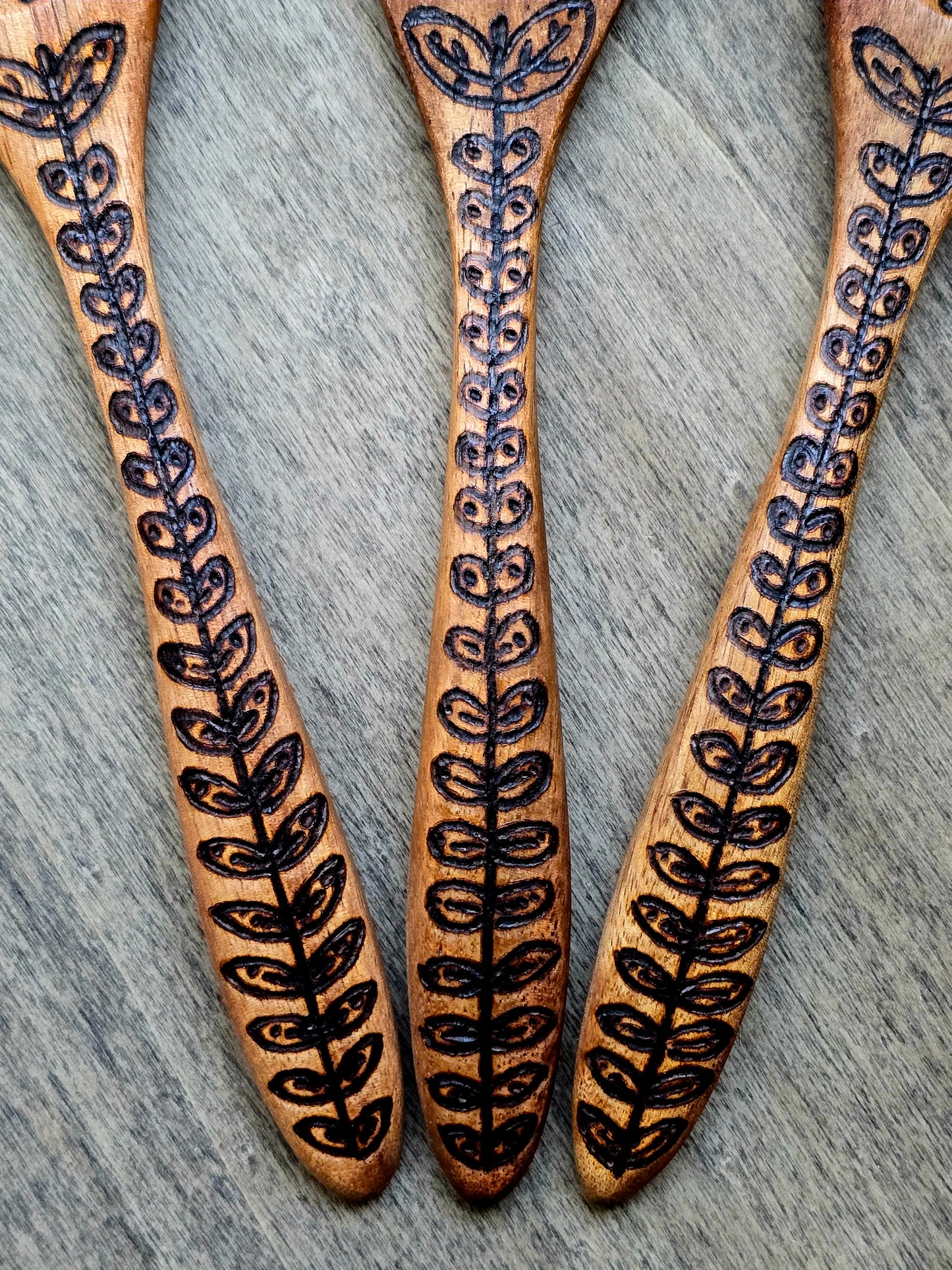 Triple Moon Ritual Spoon Set
