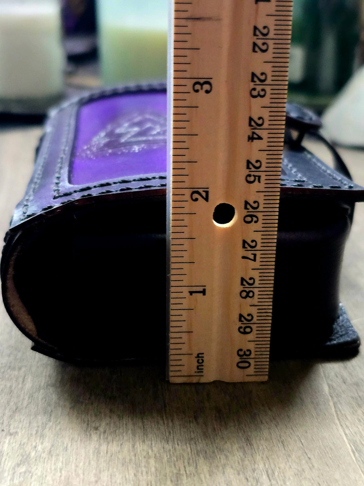 Valknut | Handcrafted Leather Tarot Card Holder