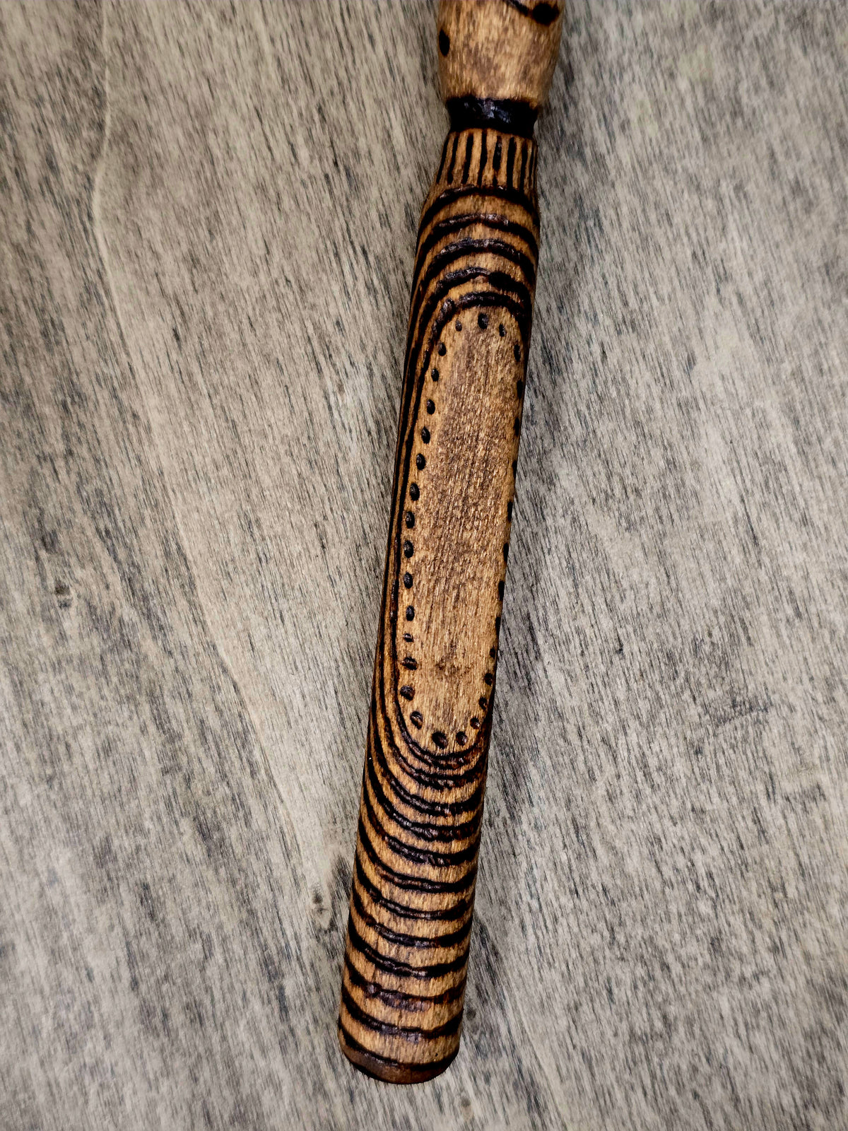 Ritual Wand | Hand-Carved Wooden Wand