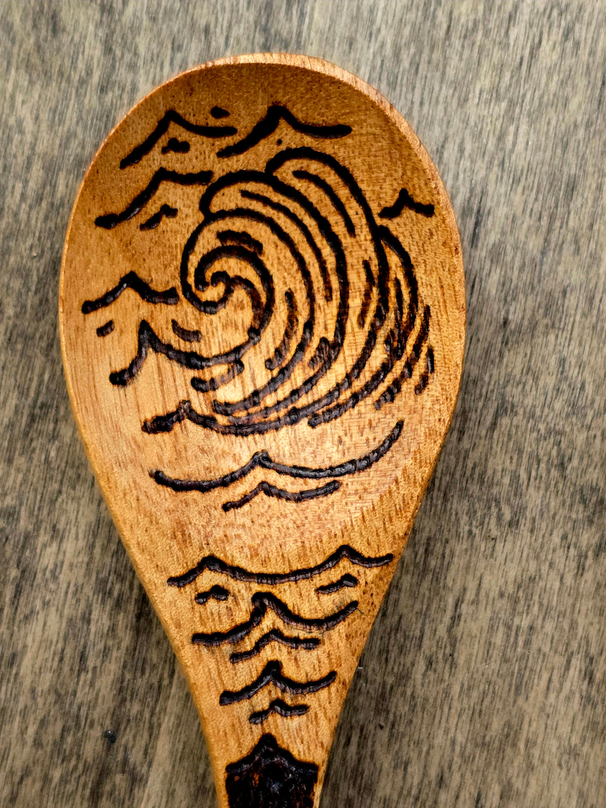 Sea, Sky, and Land Ritual Spoon Set