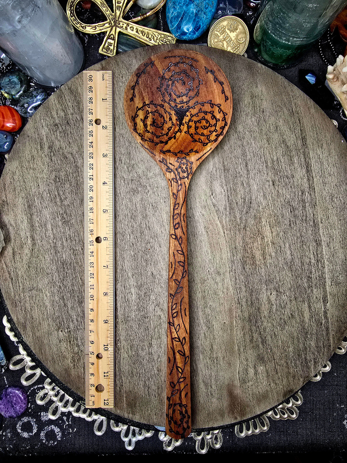 Kitchen Witch Spoon | Verdant Triskele