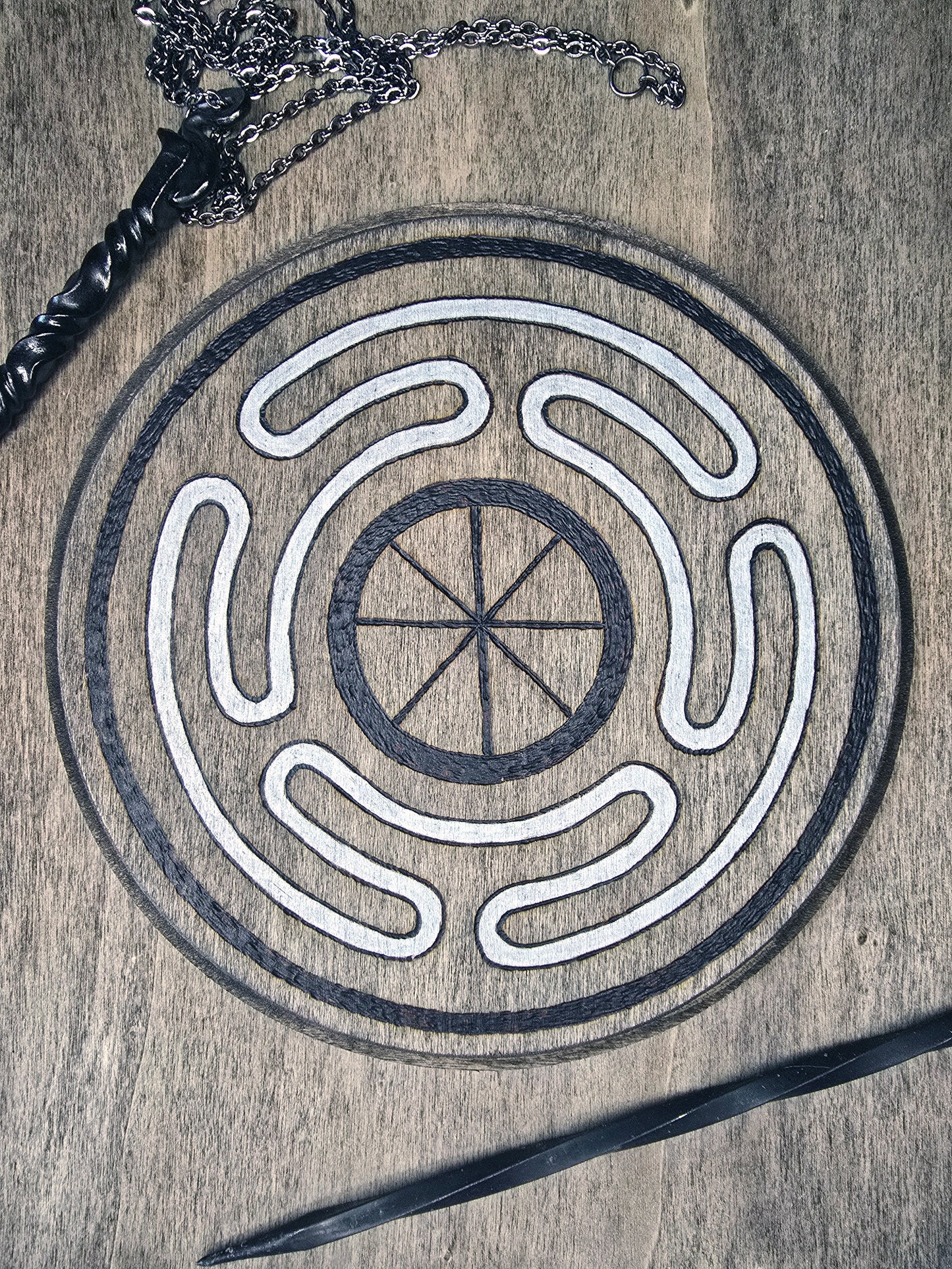 Hekate Wheel Altar Tile