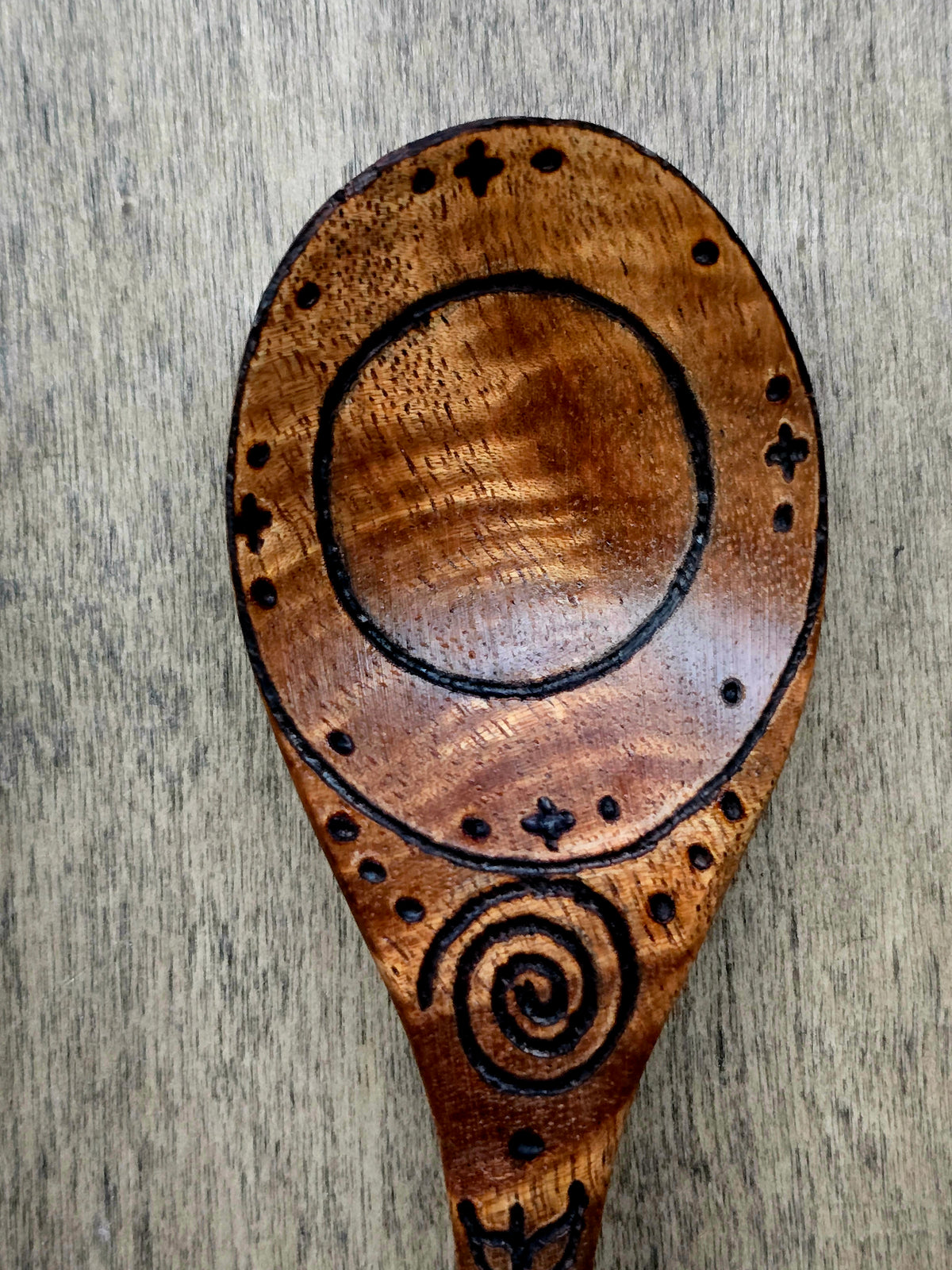 Triple Moon Ritual Spoon Set | Celestial Variant