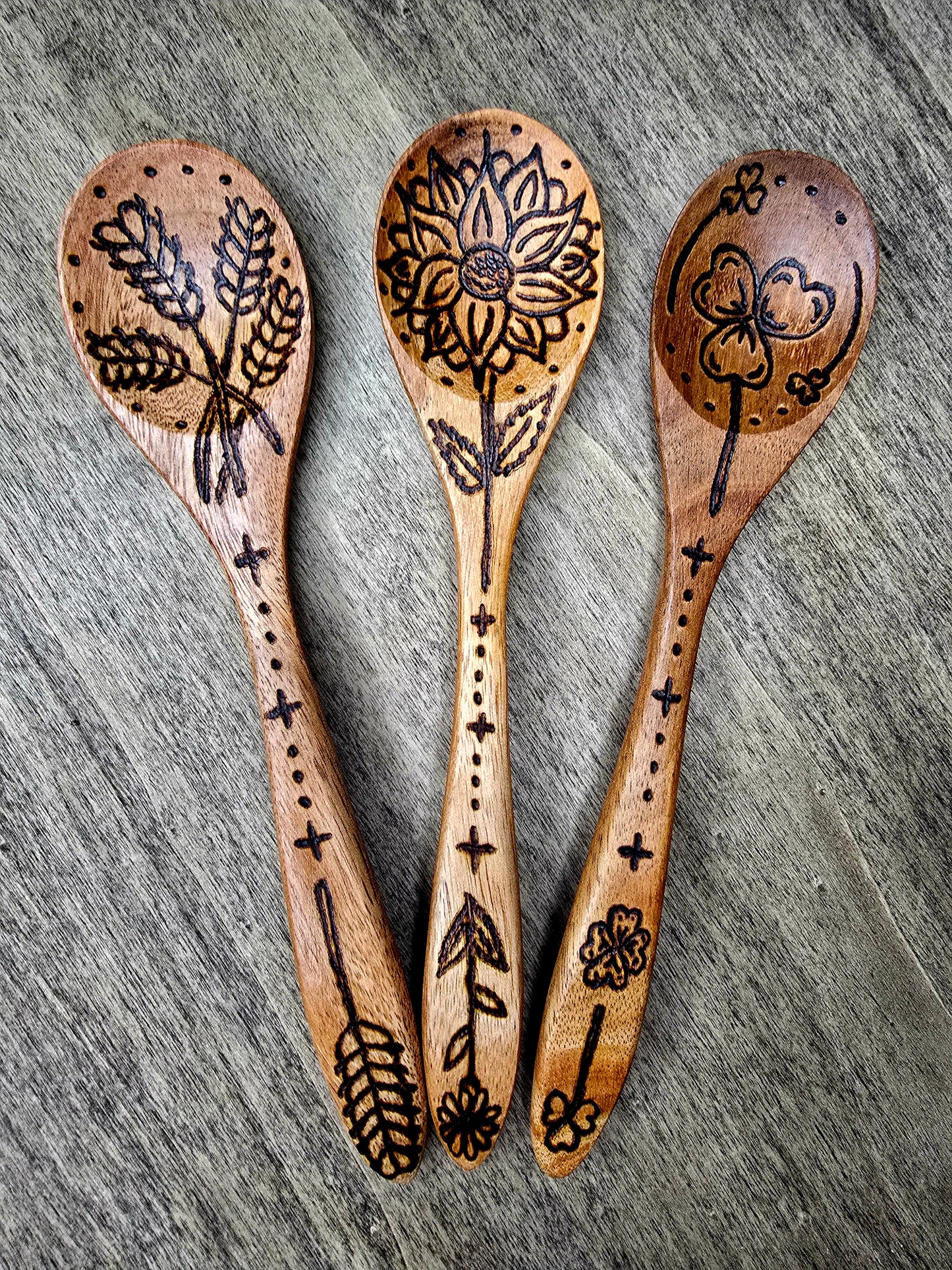 Harvest Blessings Ritual Spoon Set