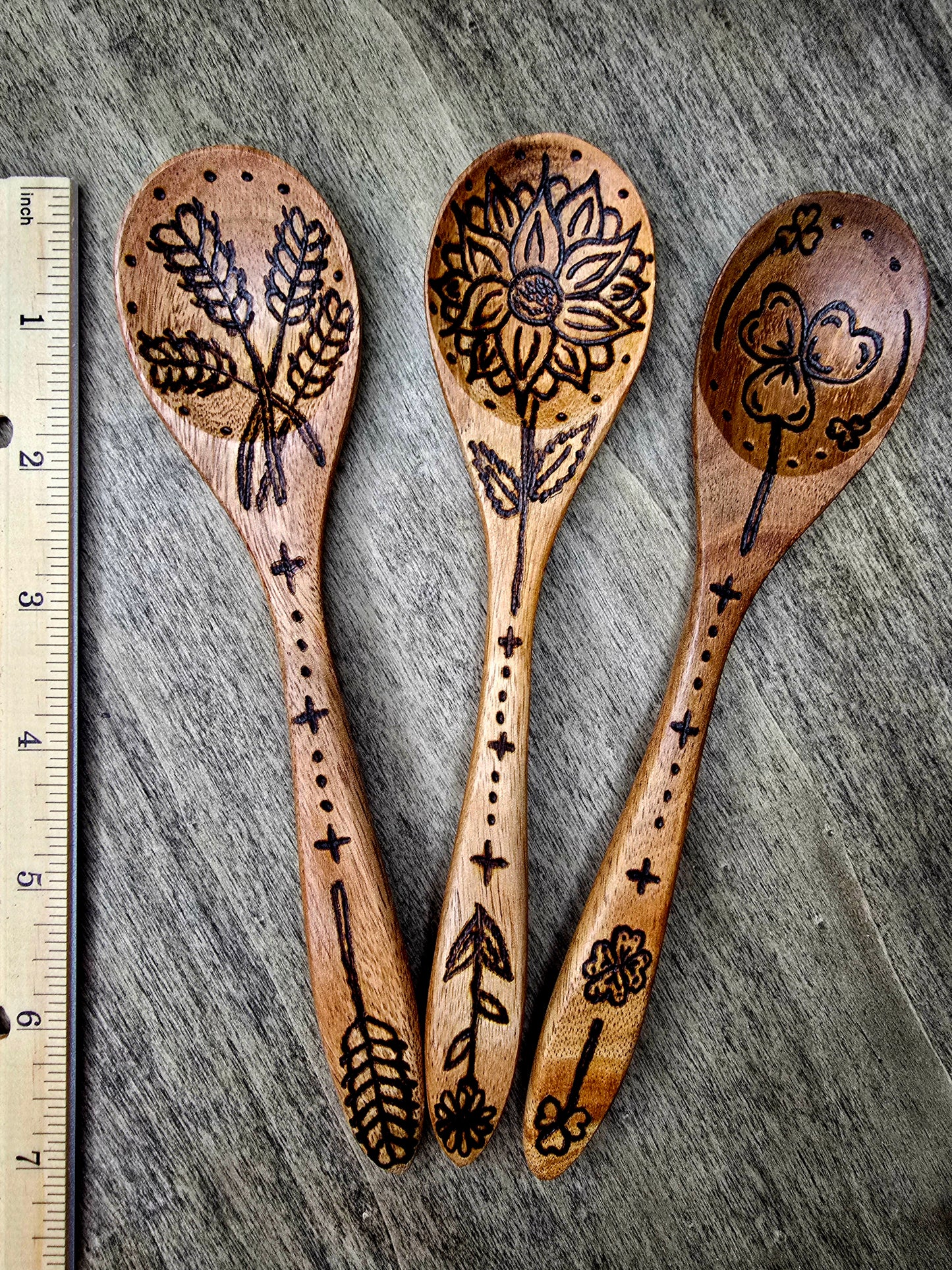 Harvest Blessings Ritual Spoon Set