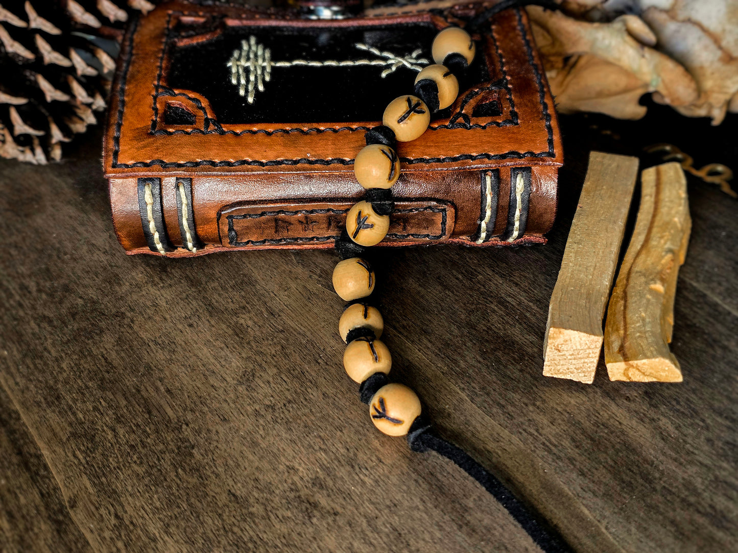 Algiz Ritual Strand | Protection Ritual Tool