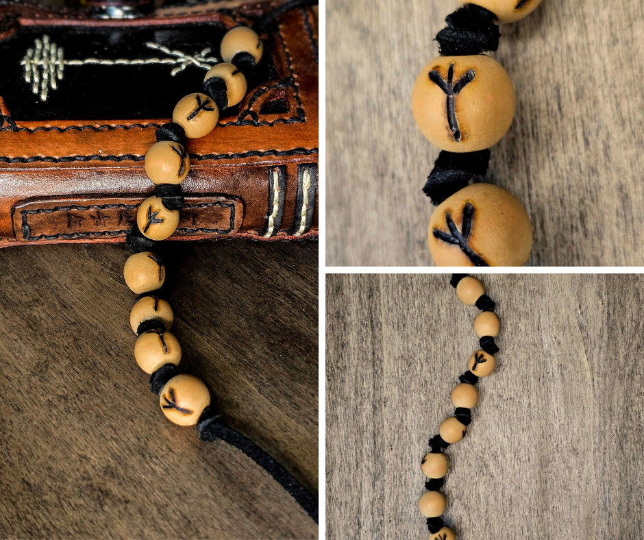 Algiz Ritual Strand | Protection Ritual Tool
