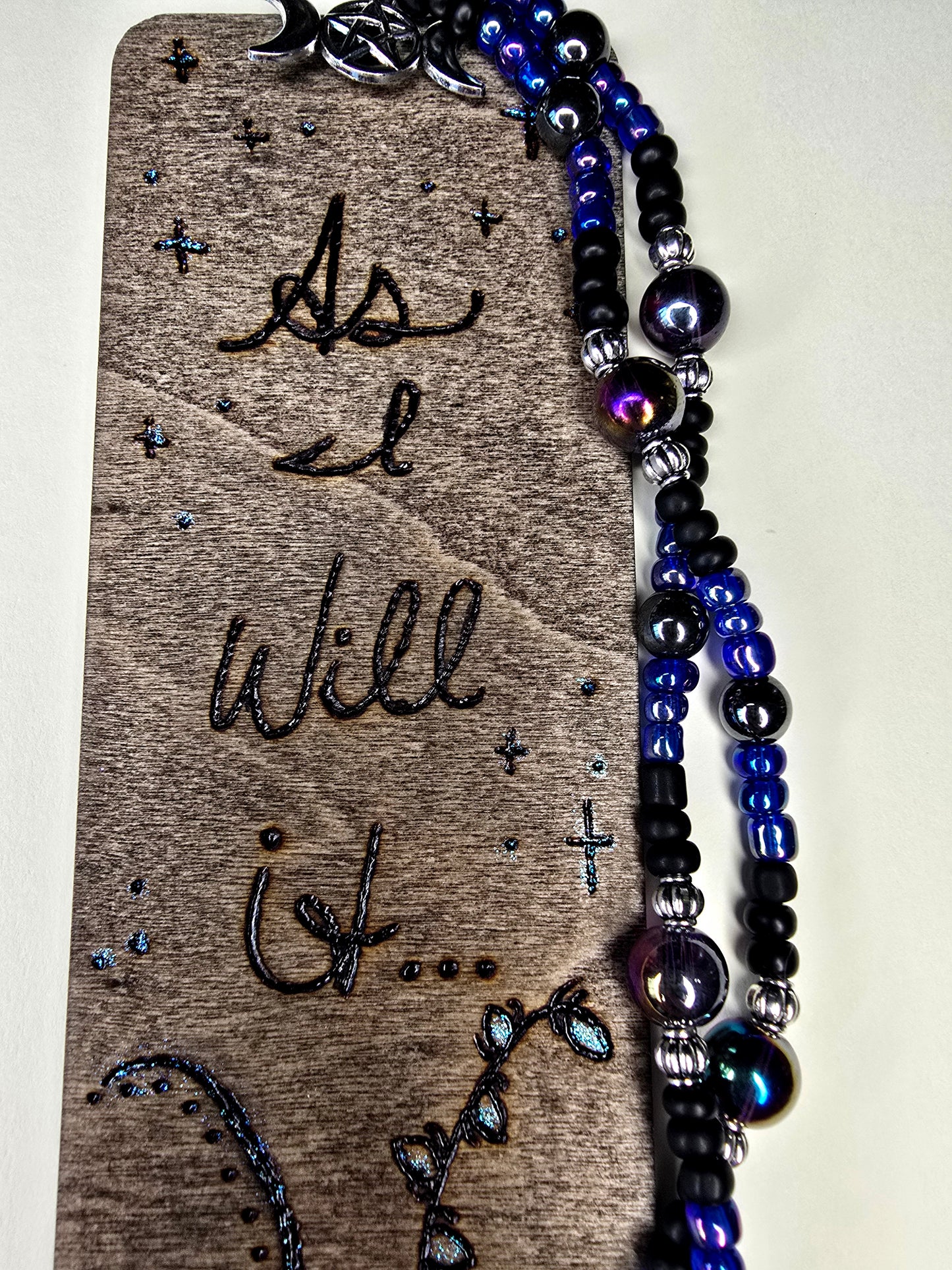 As I Will It | So Mote It Be | Ritual Bookmark
