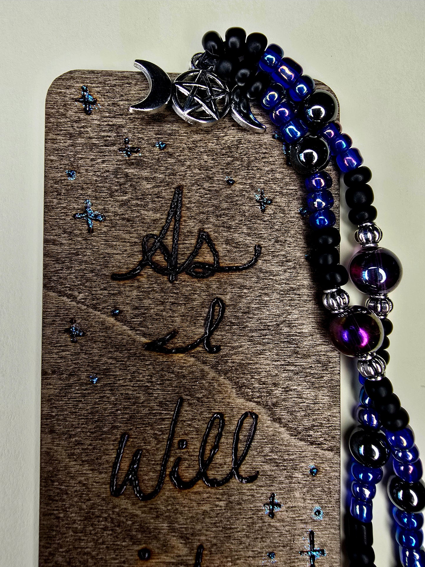 As I Will It | So Mote It Be | Ritual Bookmark