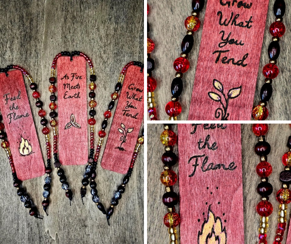 Beltane Bookmark Trio | Seasonal Ritual Set