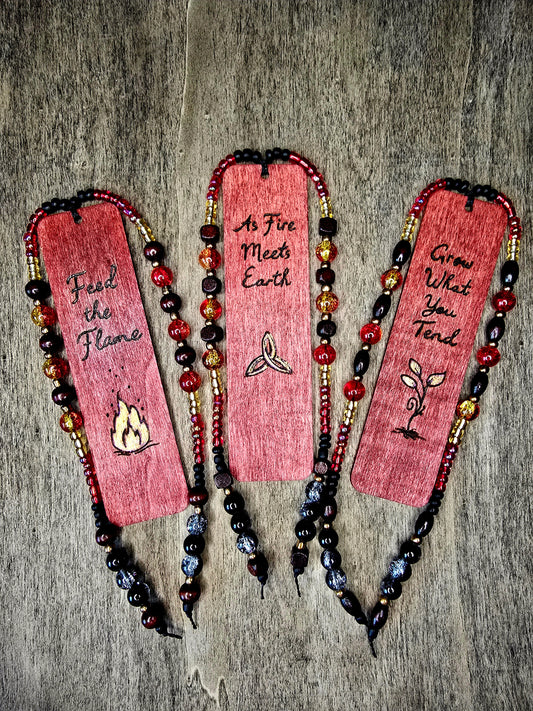 Beltane Bookmark Trio | Seasonal Ritual Set
