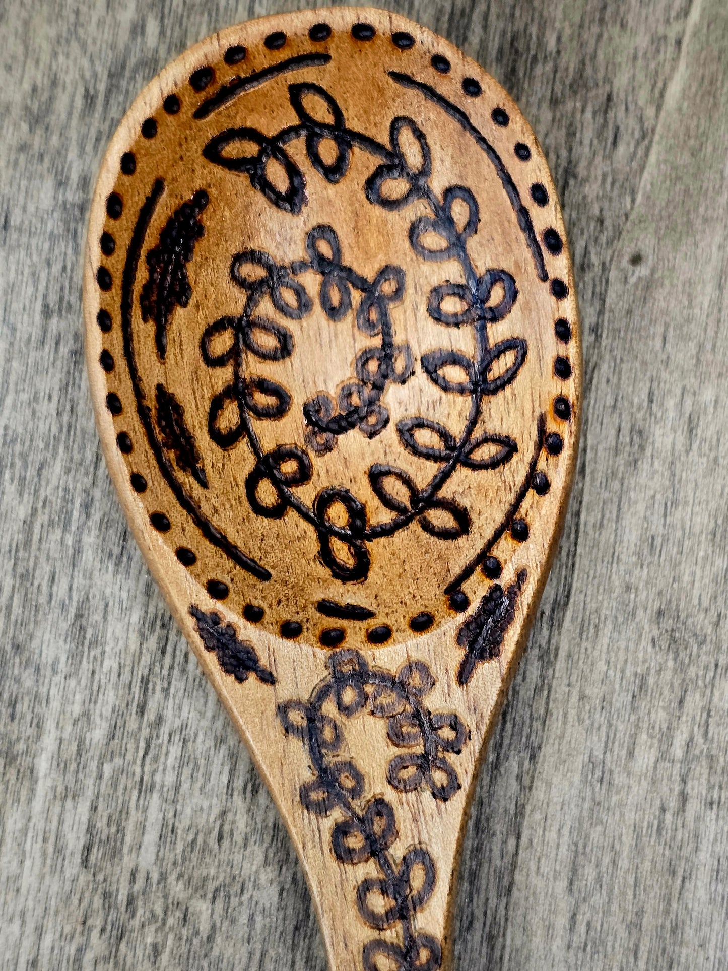 Beltane Ritual Spoon Set | Fire, Growth & Union