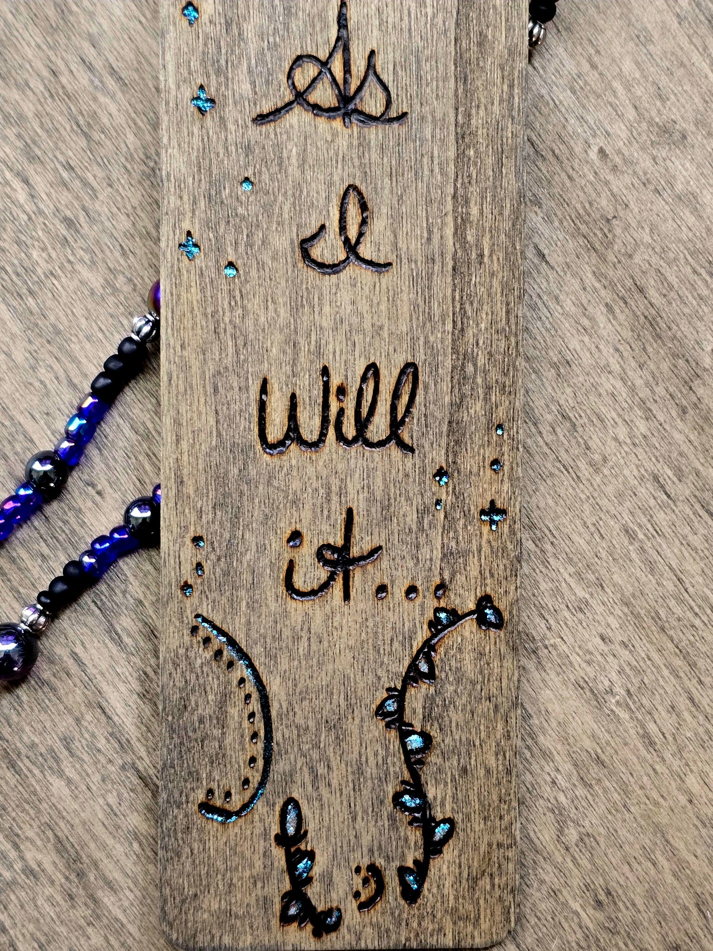 As I Will It | So Mote It Be | Ritual Bookmark