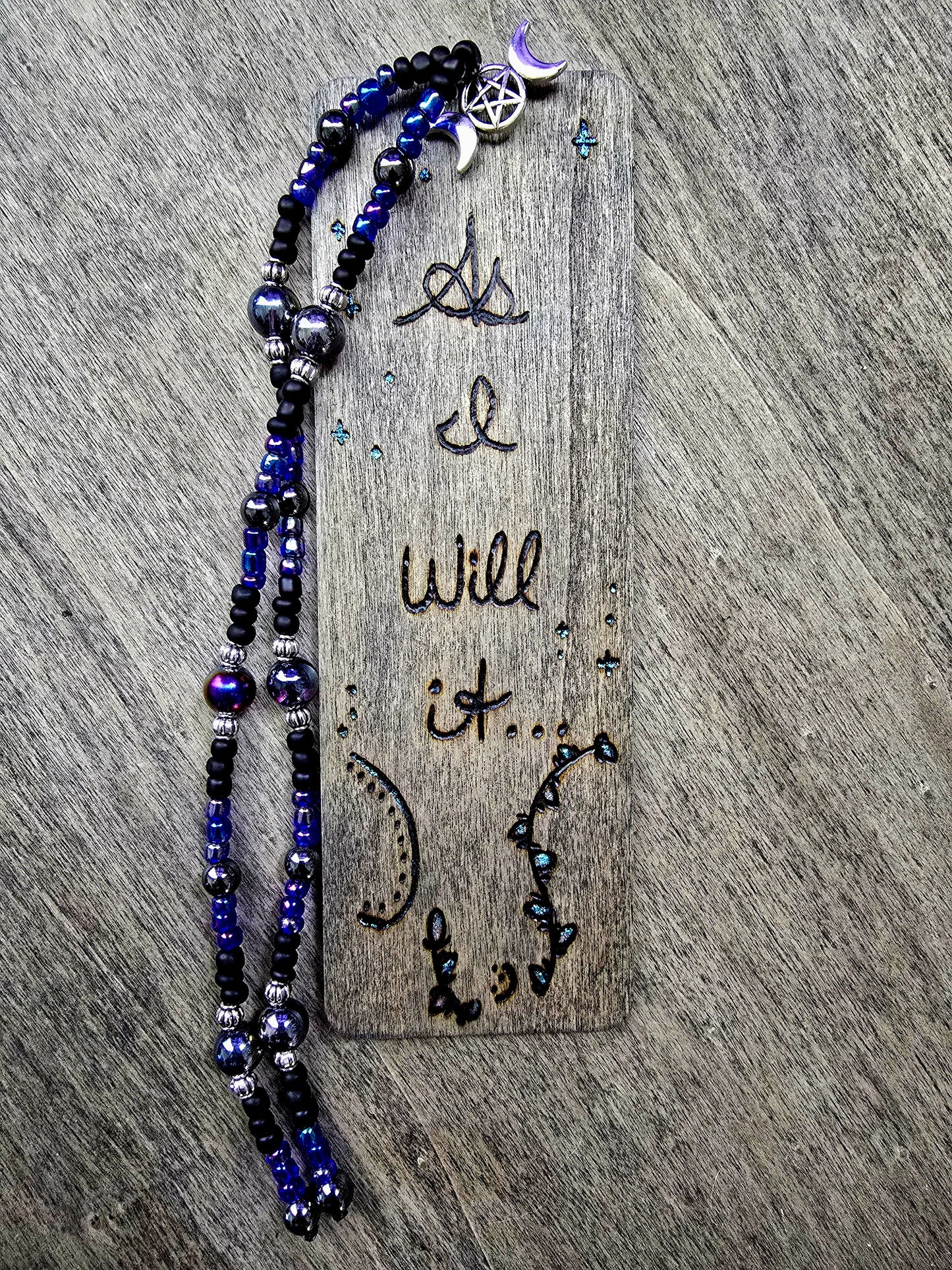 As I Will It | So Mote It Be | Ritual Bookmark
