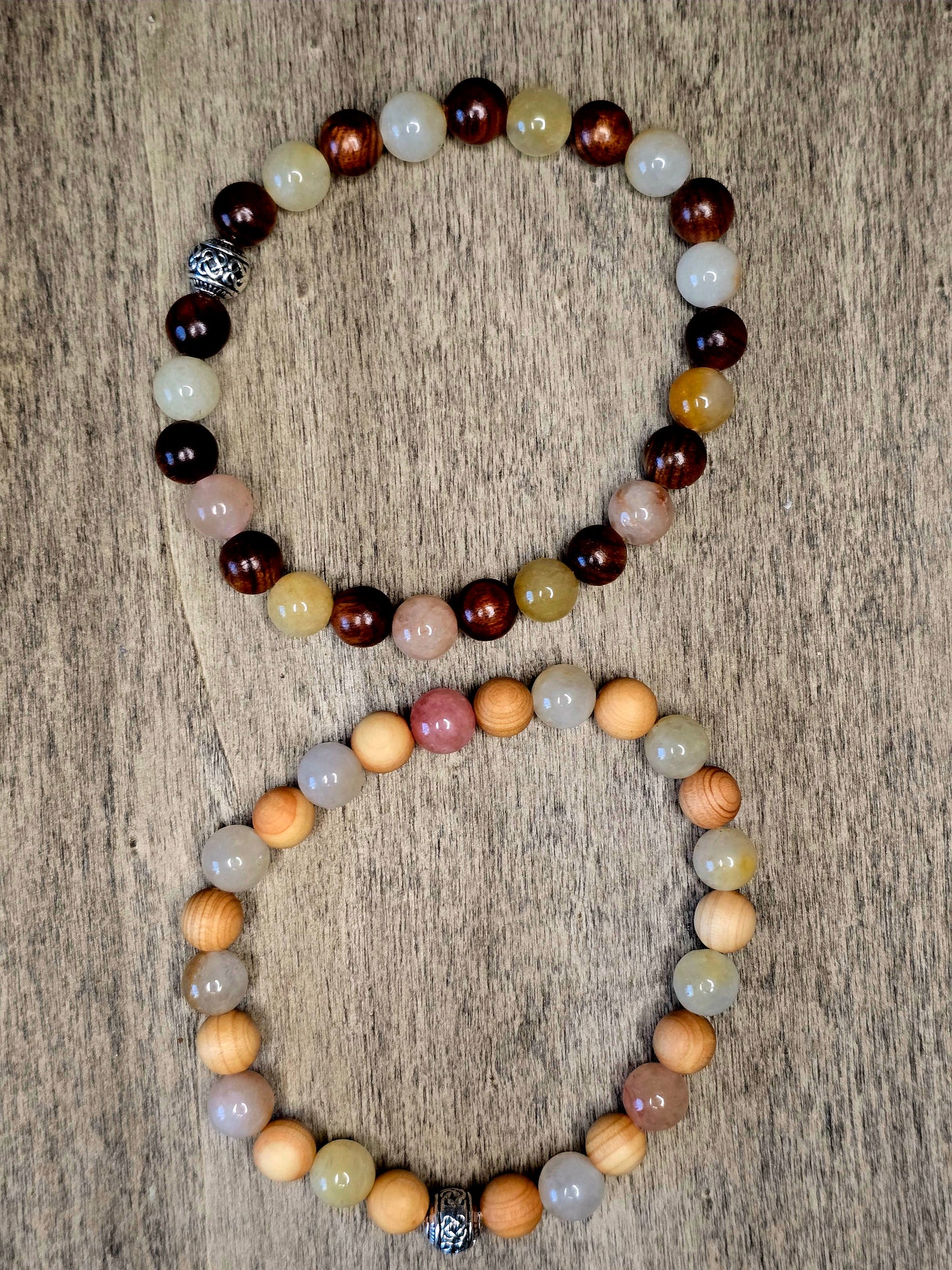 Imperial Jade Bracelet Duo | Balance & Steady Growth