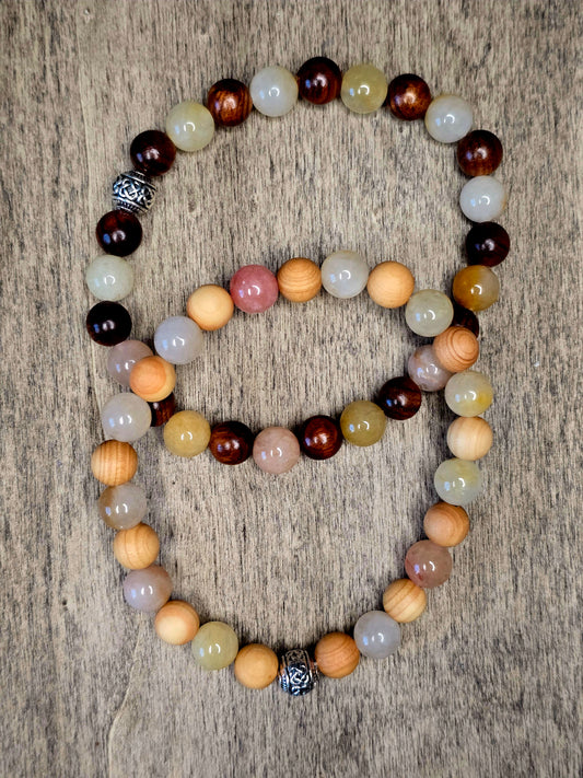 Imperial Jade Bracelet Duo | Balance & Steady Growth