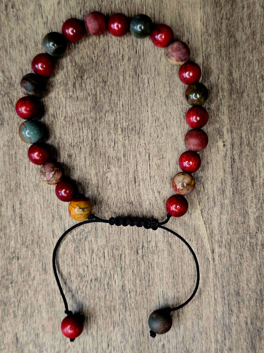 Picasso Jasper Bracelet | Stability & Adaptation