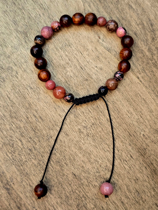 Rhodonite Bracelet | Compassion & Balance