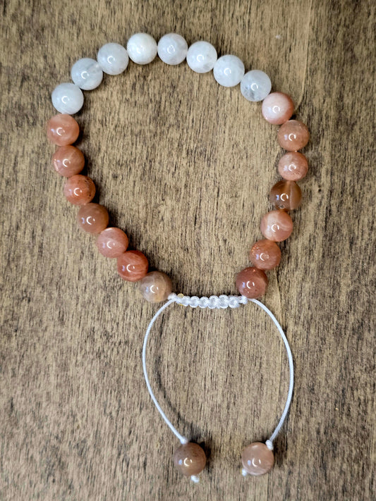 Sunstone & Moonstone Bracelet | Balance & Illumination