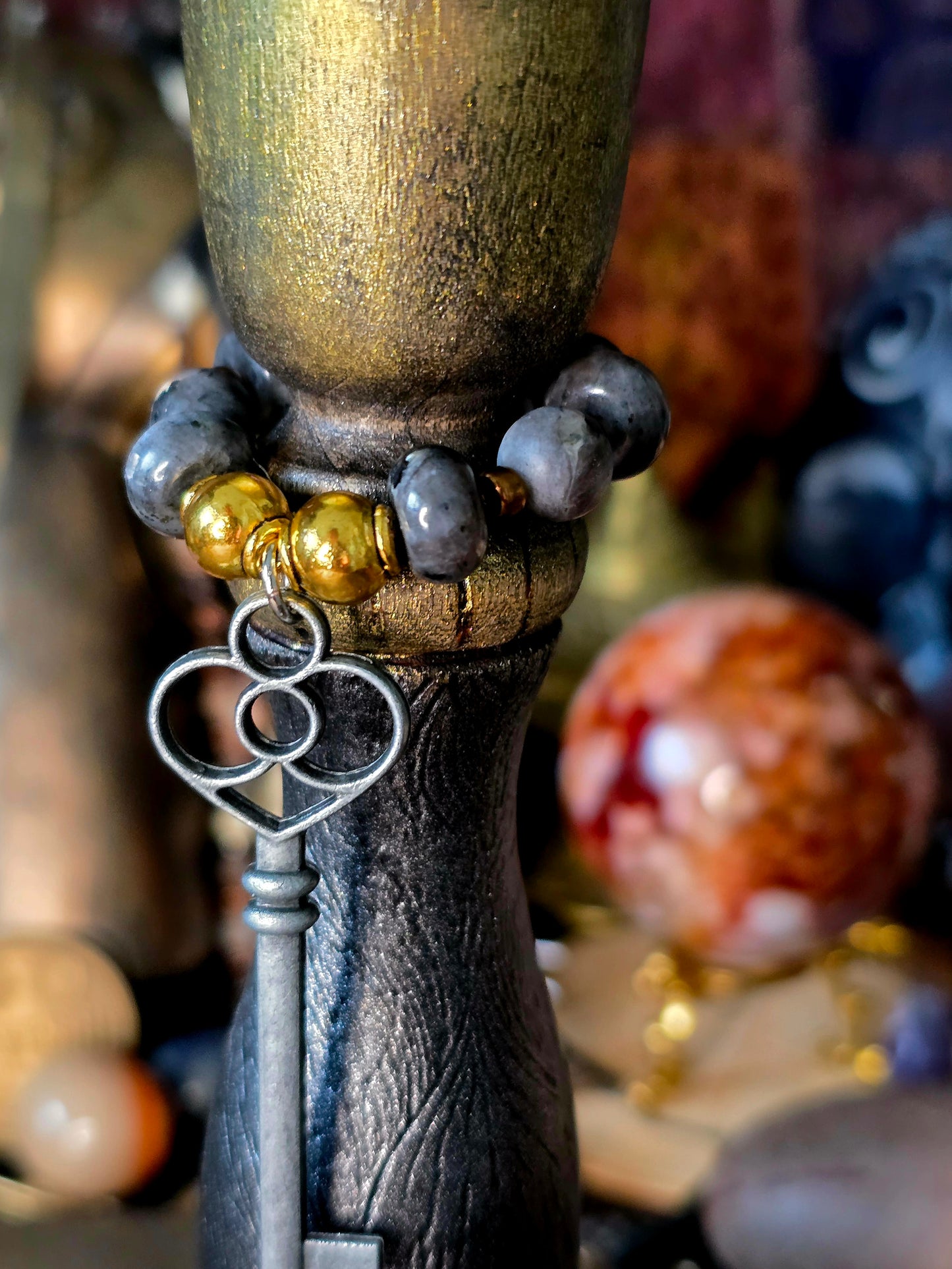 Threshold Key Ritual Candle Holder