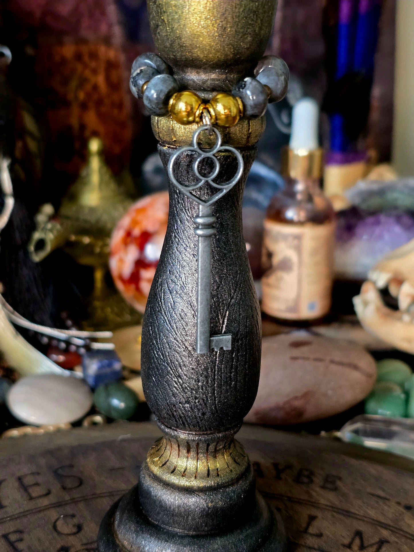Threshold Key Ritual Candle Holder