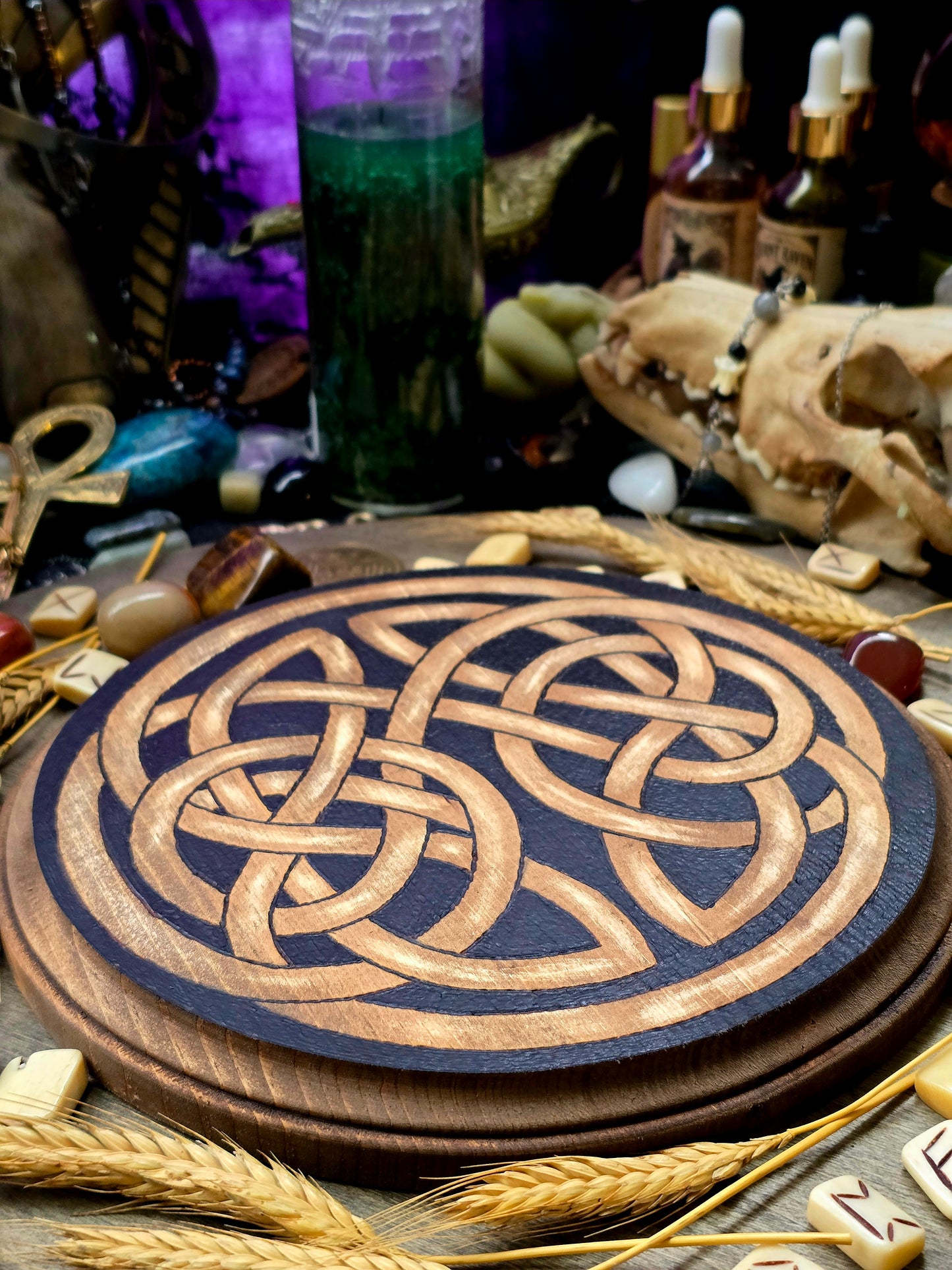 Celtic Knot Ritual Surface