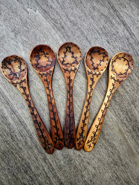 Botanical Ritual Spoon Set | The Five Elements