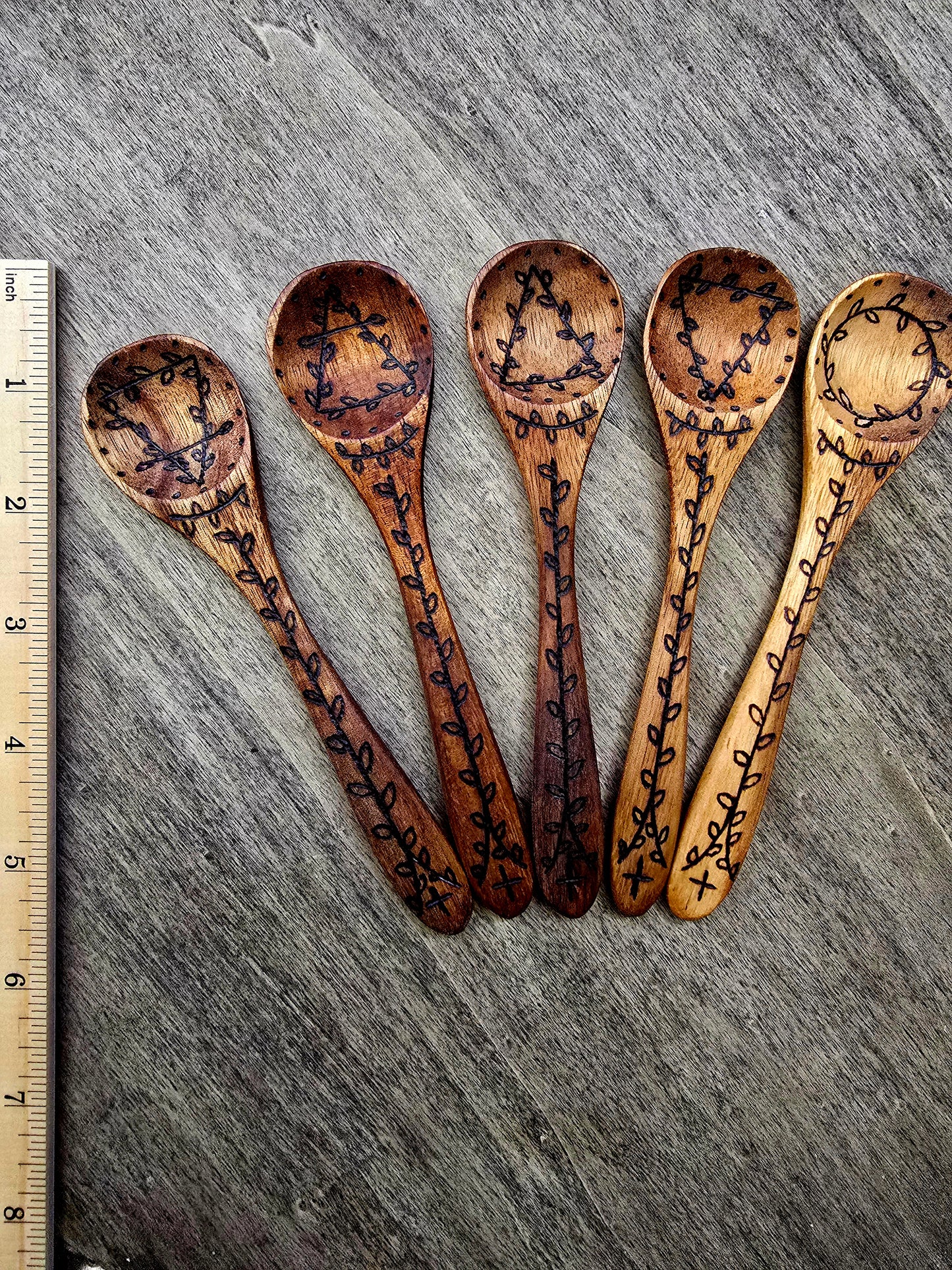 Botanical Ritual Spoon Set | The Five Elements
