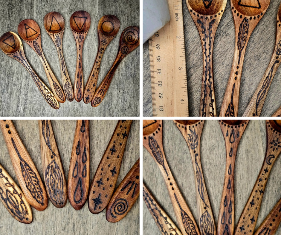 Ritual Spoon Set | The Five Elements & Spiral Current