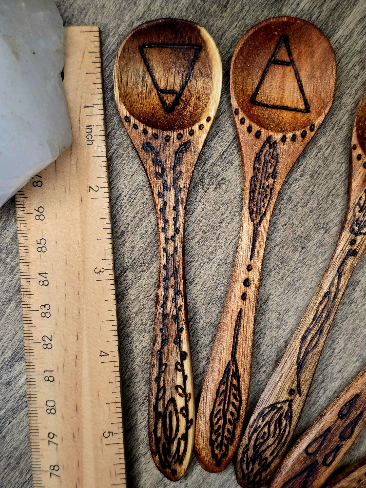 Ritual Spoon Set | The Five Elements & Spiral Current