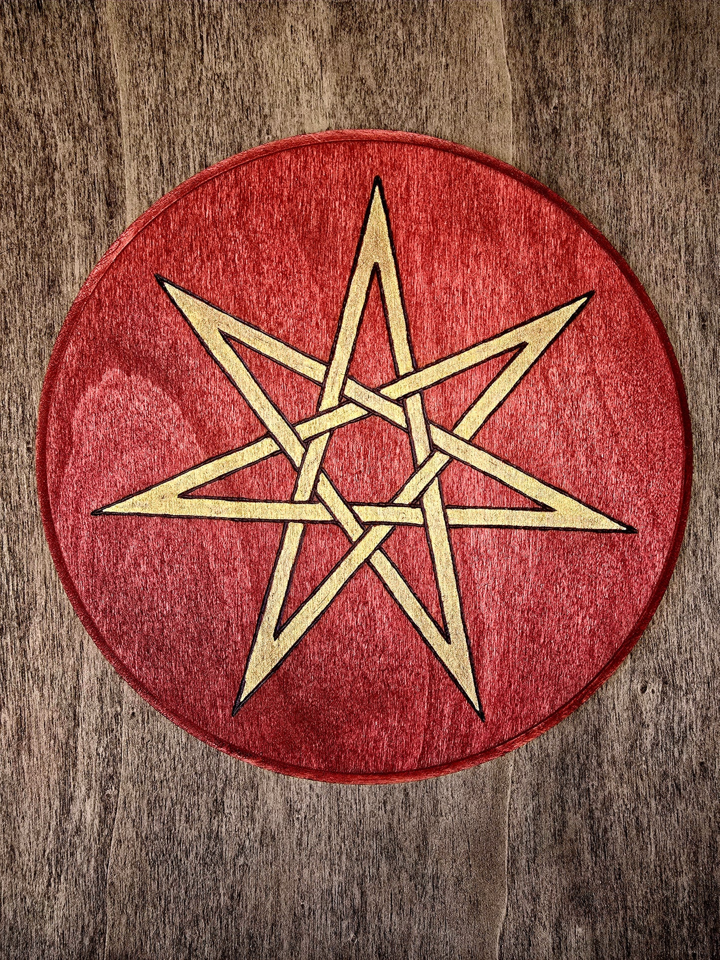 Faery Star Altar Tile | Elven Star