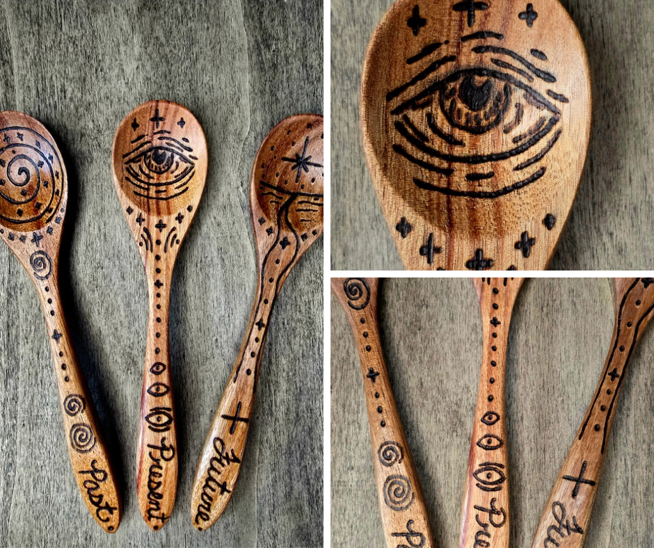 Three Fates Ritual Spoon Set | Past, Present & Future