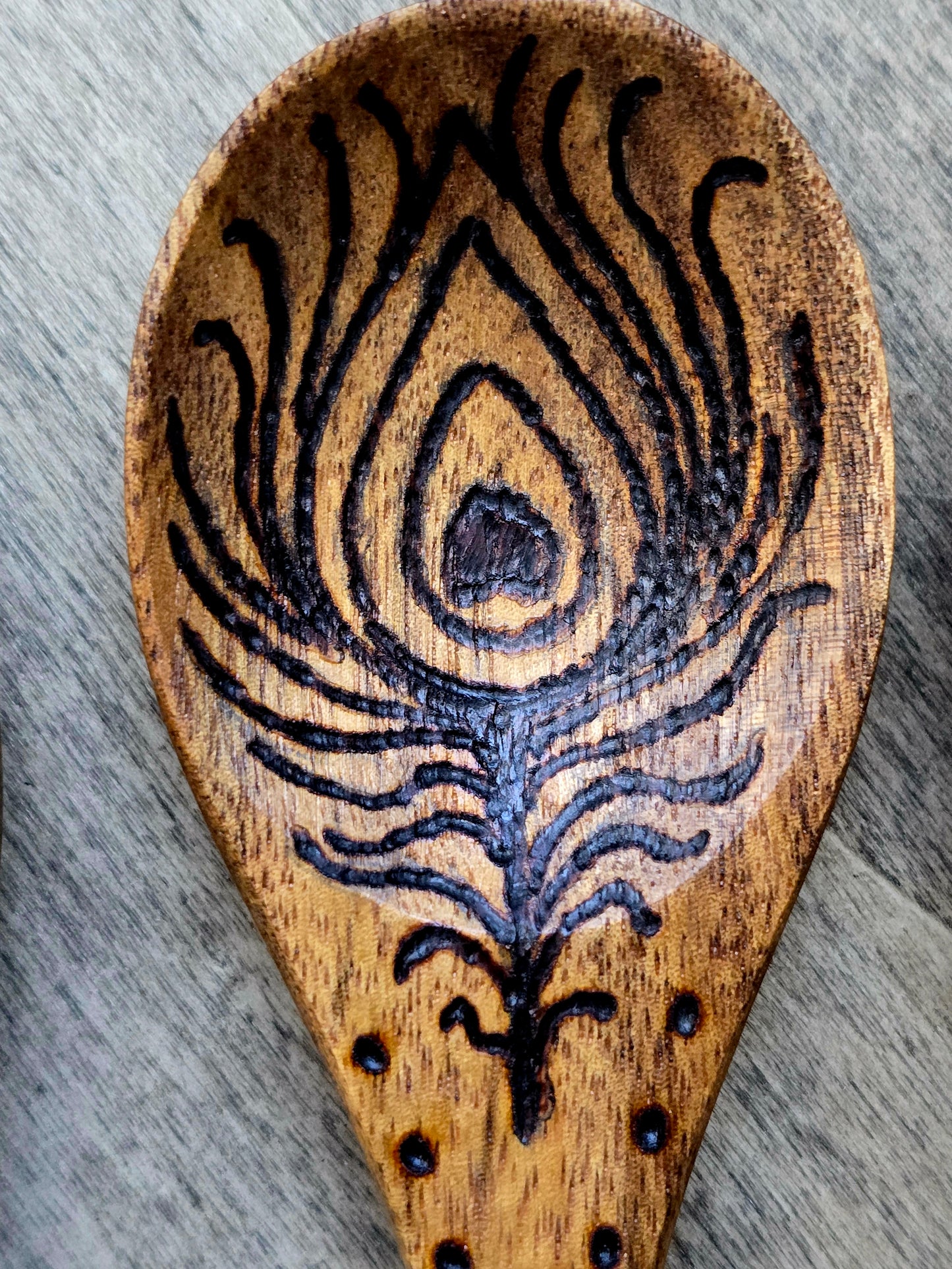 Feather Spirit Ritual Spoon Set