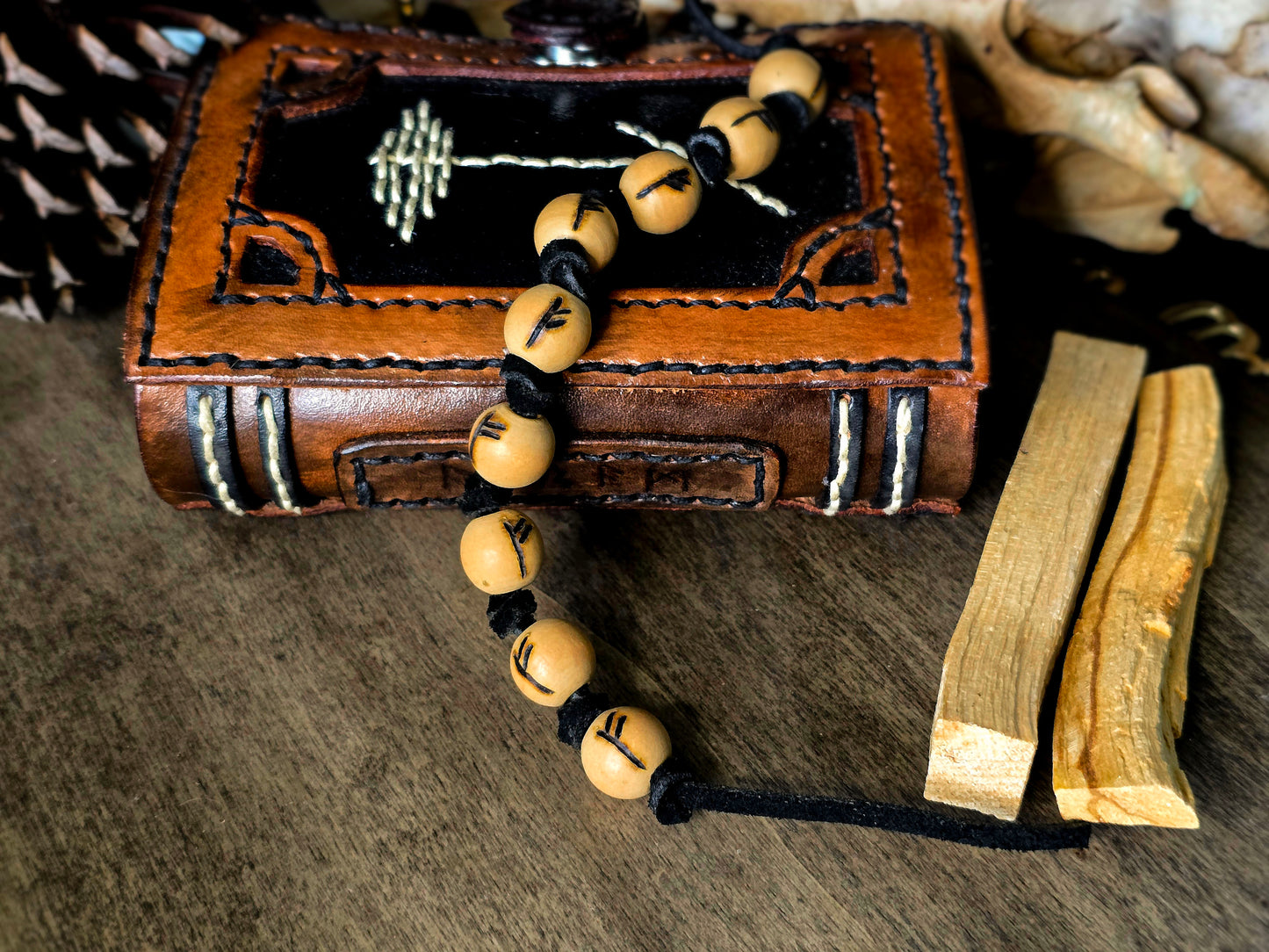 Fehu Ritual Strand | Prosperity Ritual Tool