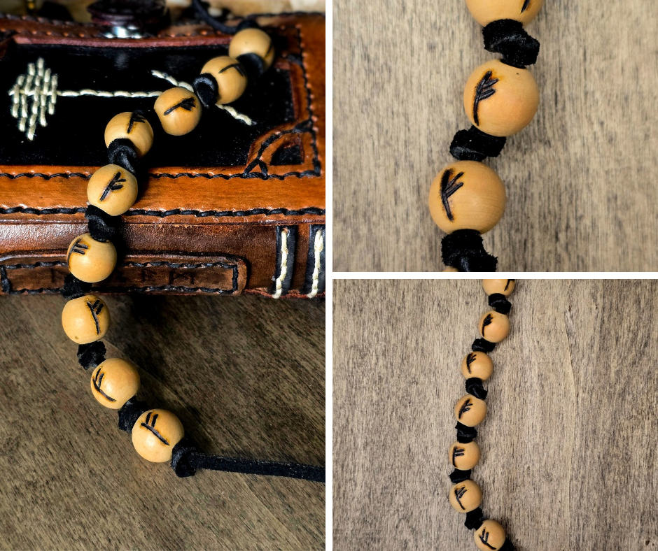 Fehu Ritual Strand | Prosperity Ritual Tool
