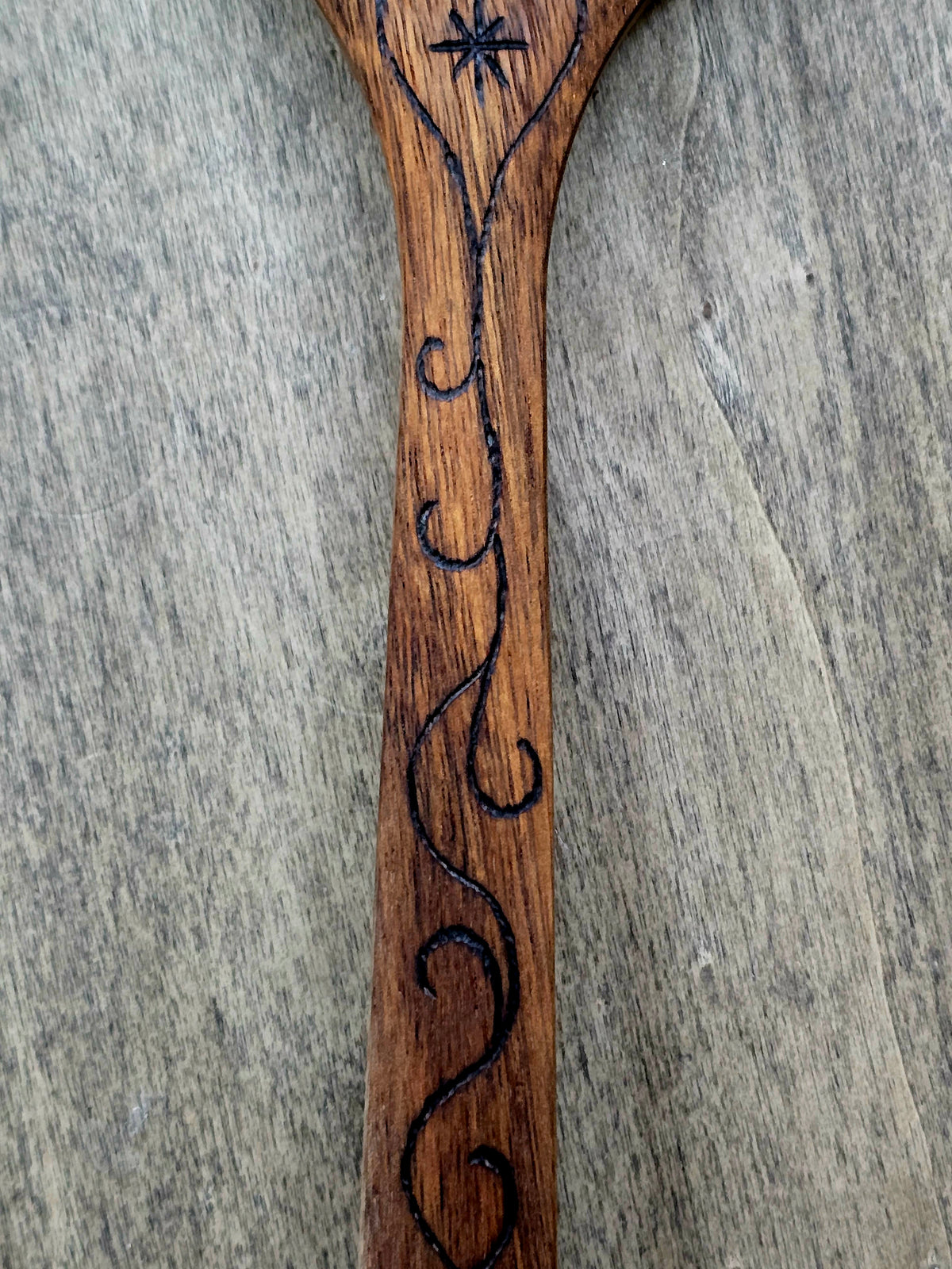 Hekate’s Key Kitchen Witch Spoon