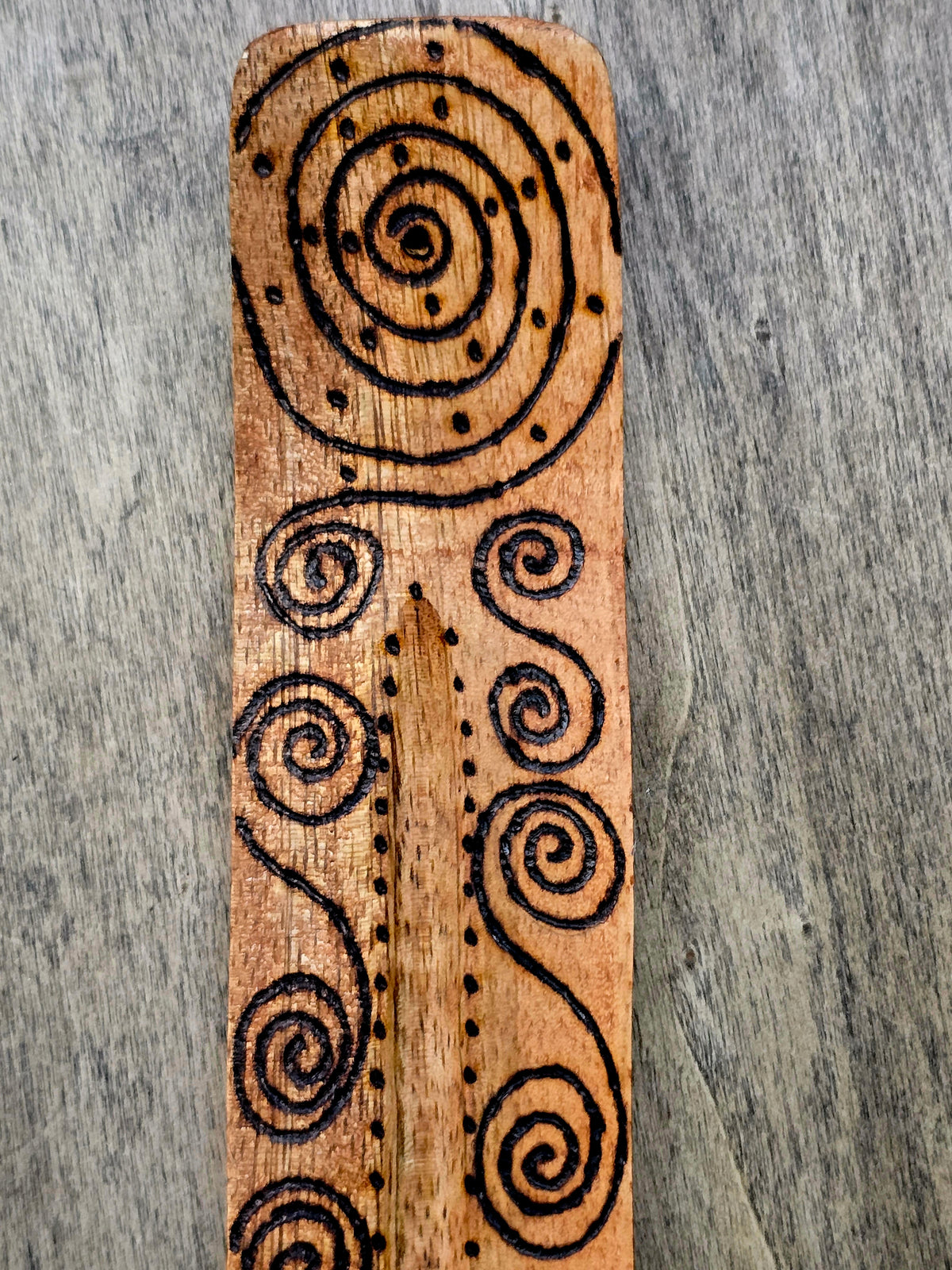 Spiral Path Incense Burner