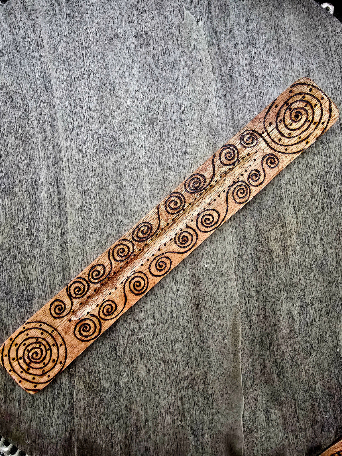 Spiral Path Incense Burner