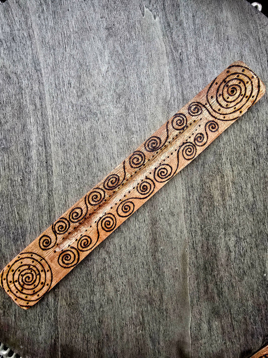 Spiral Path Incense Burner