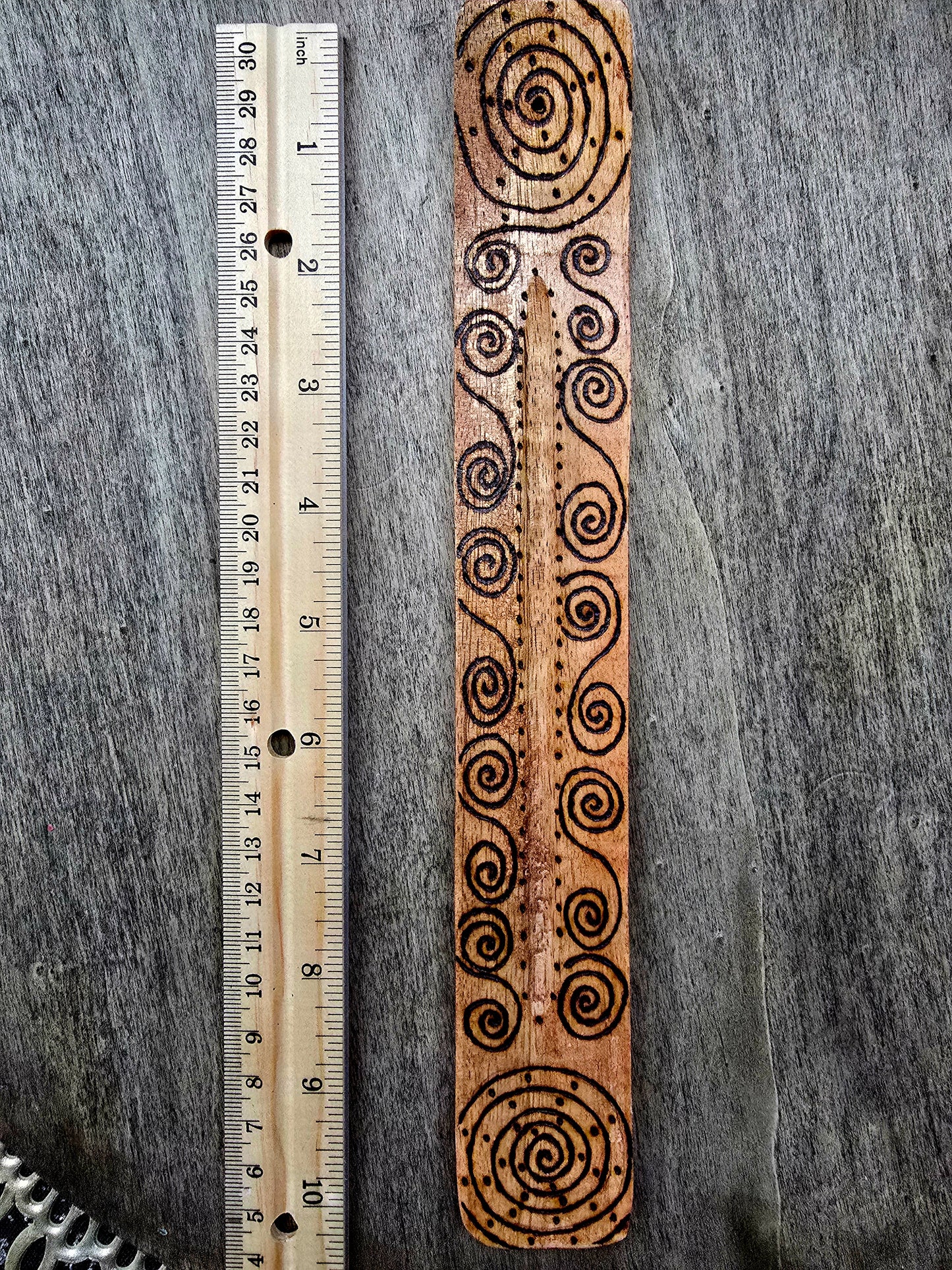 Spiral Path Incense Burner