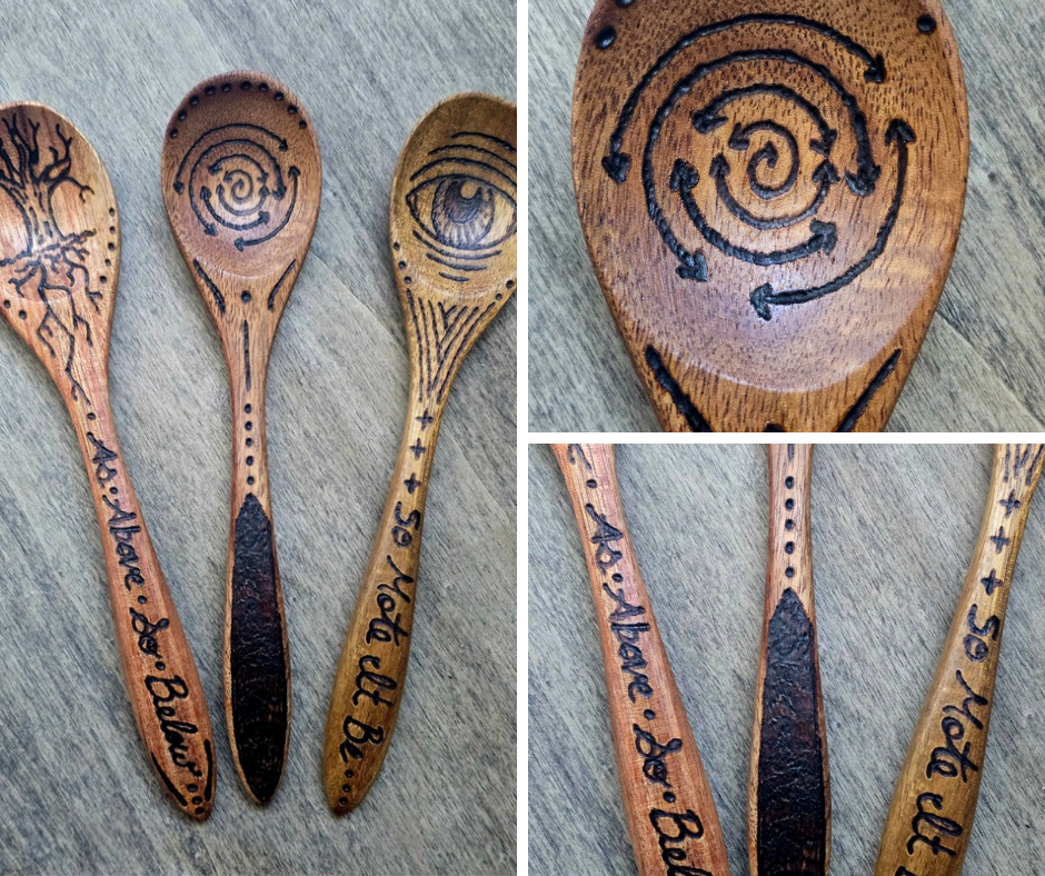 Sacred Currents Ritual Spoon Set