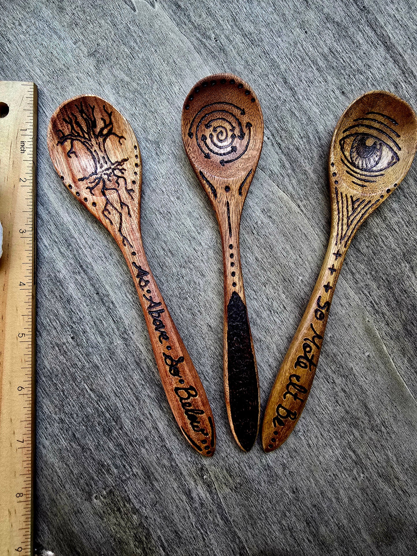 Sacred Currents Ritual Spoon Set