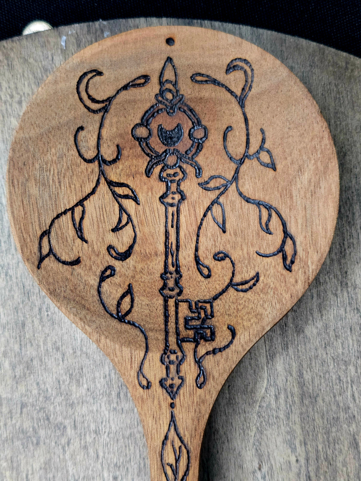 Threshold Key Kitchen Witch Spoon