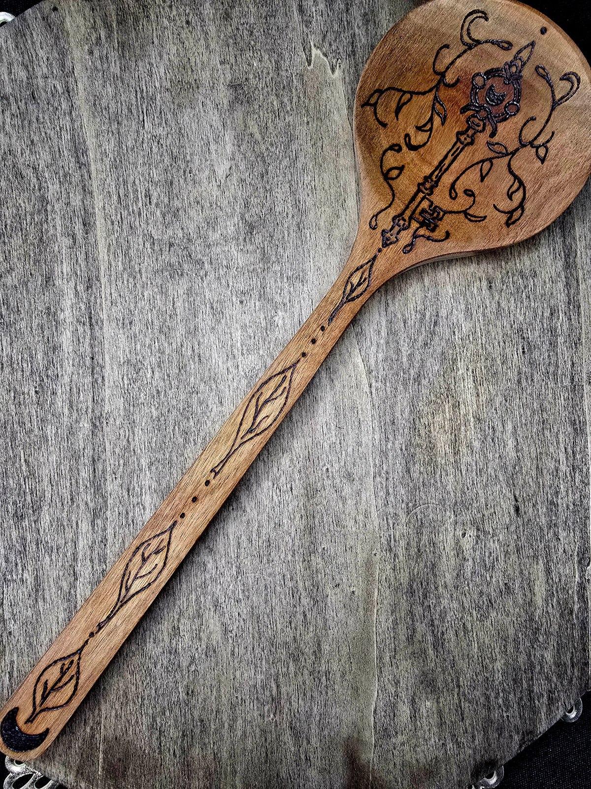 Threshold Key Kitchen Witch Spoon