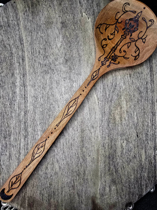 Threshold Key Kitchen Witch Spoon