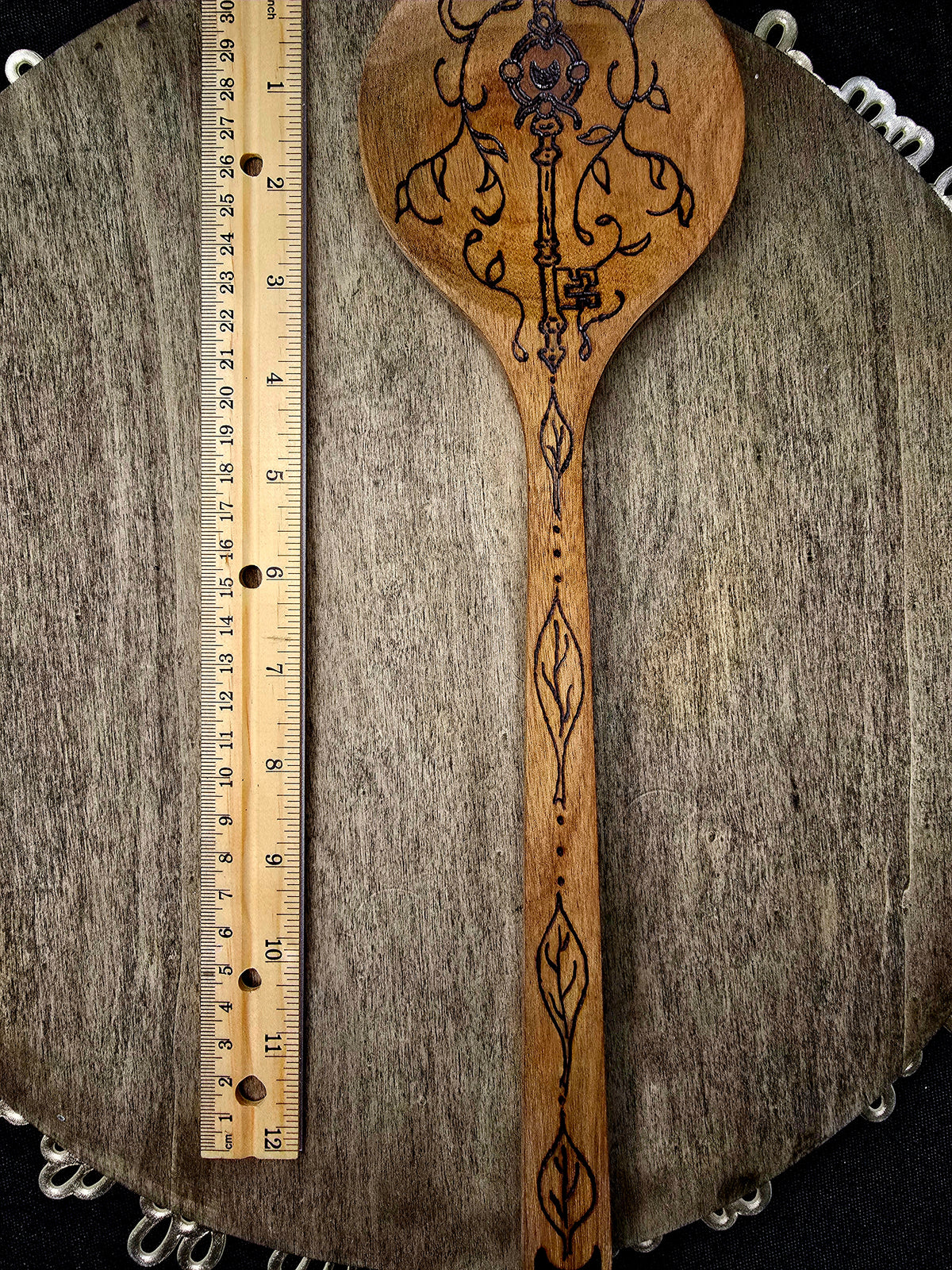 Threshold Key Kitchen Witch Spoon