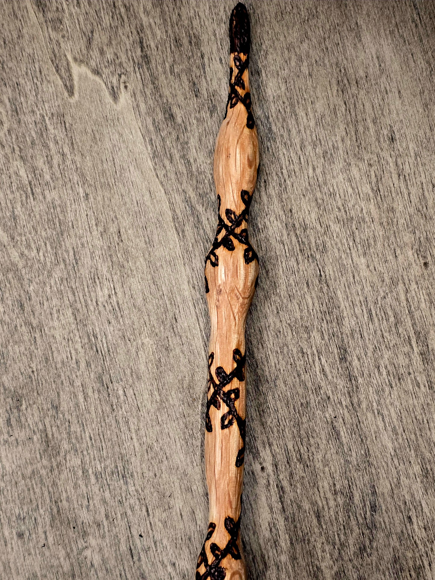 Ritual Wand | Growth & Path with Beadwork