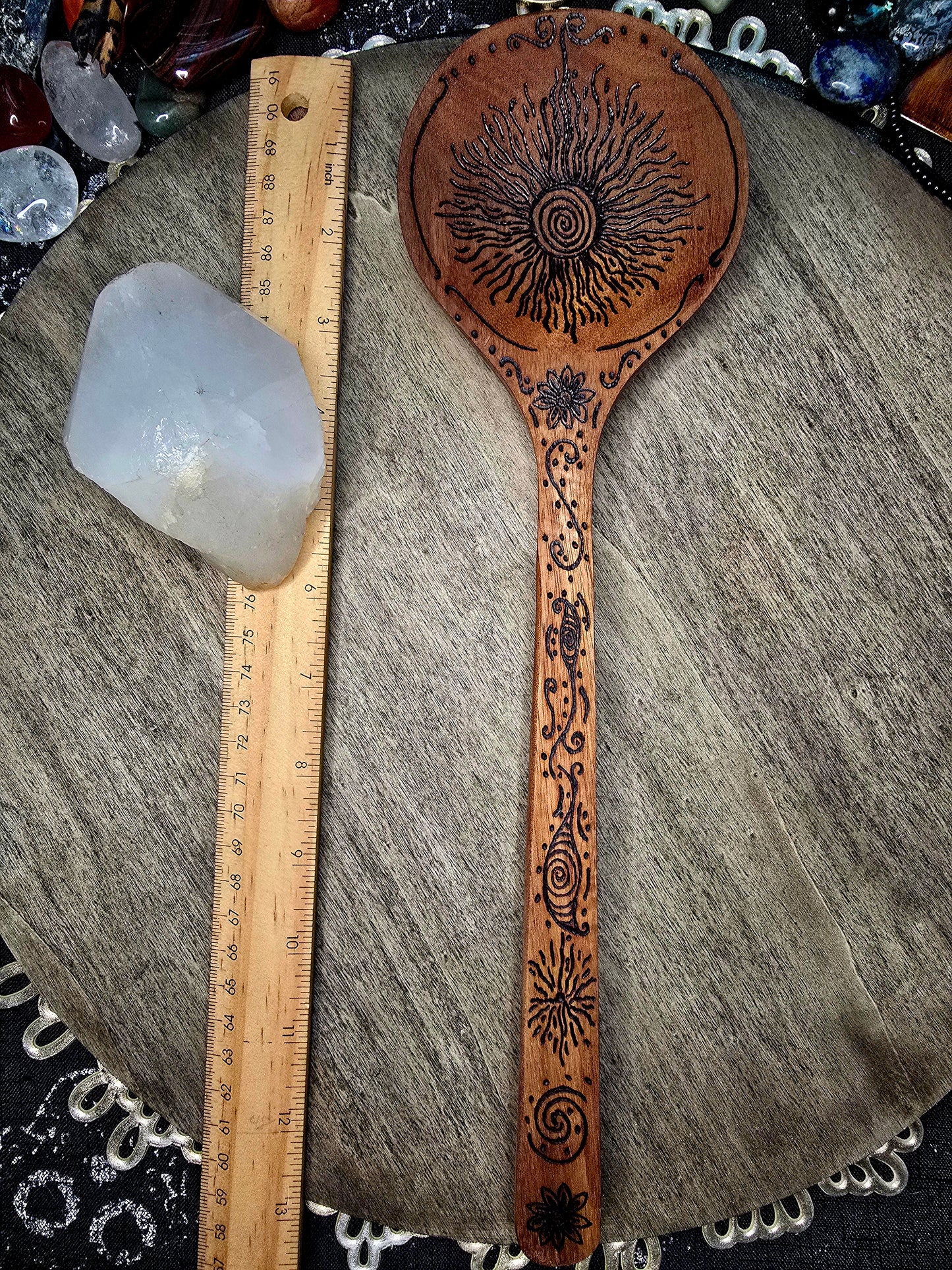 Sunfire Blessings Kitchen Witch Spoon | Midsummer 2026 Collection